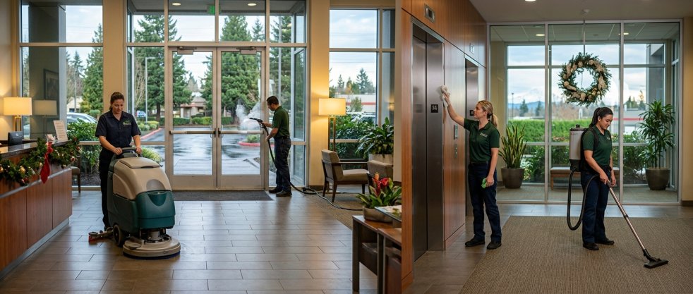 Deep Cleaning vs. Recurring Cleaning: How Oregon Businesses Prepare for the Holidays