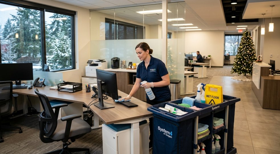 Why Professional Office Cleaning Is Essential This December